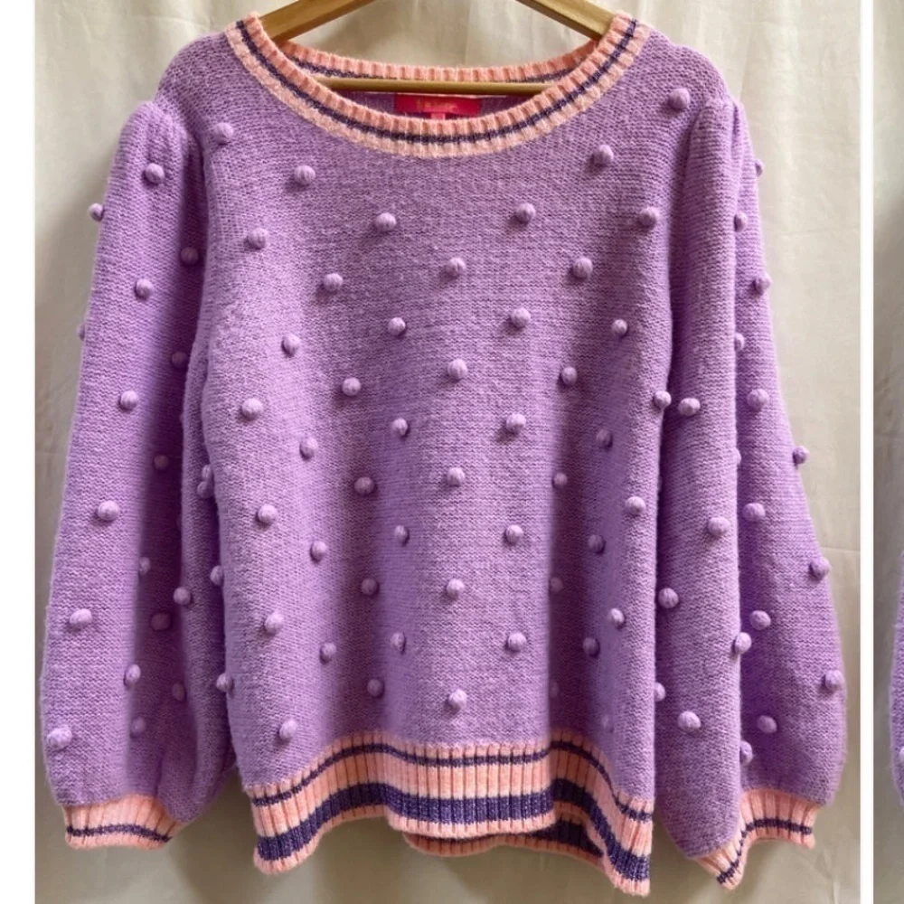 Lilly Pulitzer Dorianna Sweater in Purple Iris